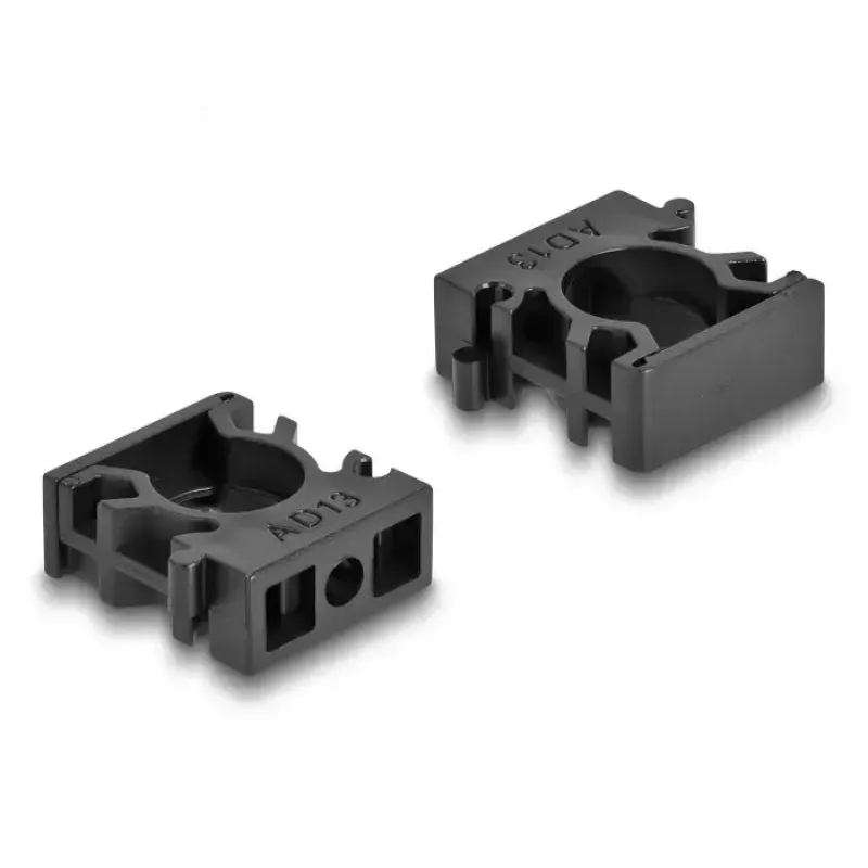 Cable sleeve DeLOCK 60482 Black 8 pcs Plastic 30mm