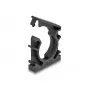Cable holder DeLOCK 60486 25 mm black 4 pieces
