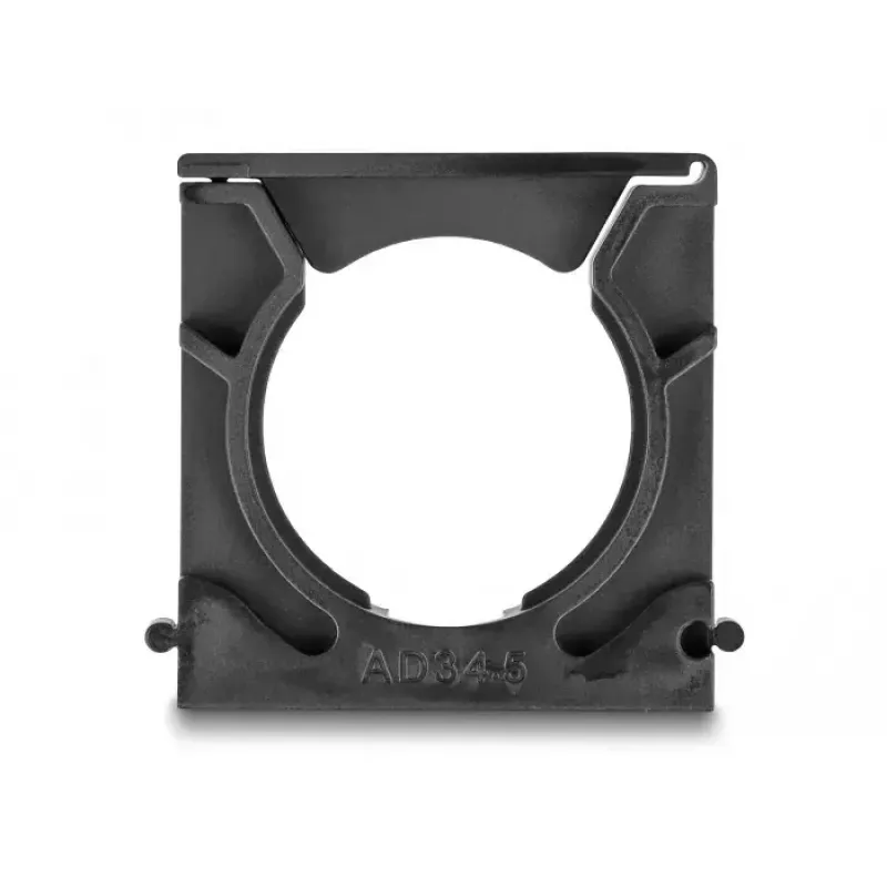 Cable holder DeLOCK 60488 34.5 mm black 4 pieces