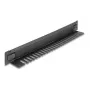 Brush panel DeLOCK 66552 Black Metal 48mm Width 482mm Depth 44.4mm Height