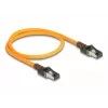 Network Cable DeLOCK RJ45 USB Type-C 3m Cat6A Orange