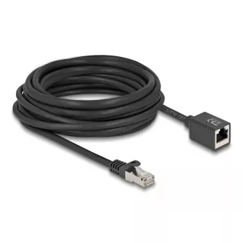 Networking cable DeLOCK 90320 RJ-45 Cat6a 1 m Black