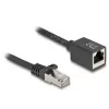 Networking cable DeLOCK 90318 RJ-45 Cat6a 5 m Black