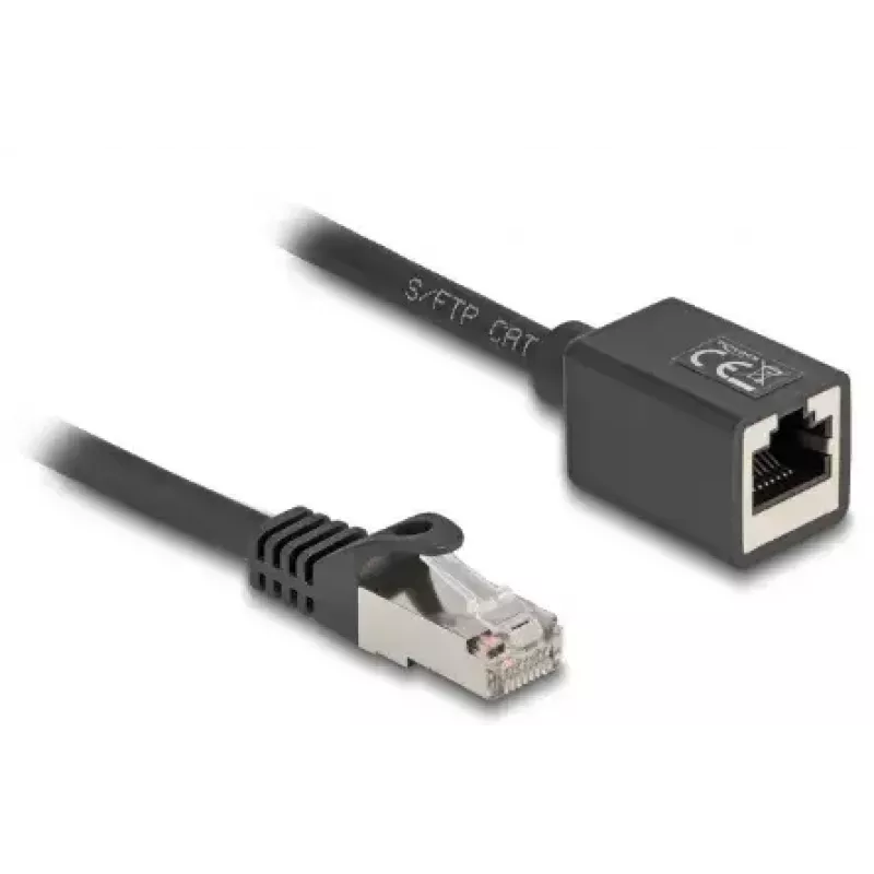 Networking cable DeLOCK 90318 RJ-45 Cat6a 5 m Black