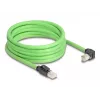Networking cable DeLOCK 80897 RJ-45 Cat6a 5 m Black Green