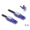 Networking Cable DeLOCK 80929 RJ-45 Cat6 5m Black Violet