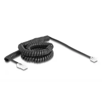 DeLOCK telephone cable 5 m Black 88481 RJ-11 RJ-45