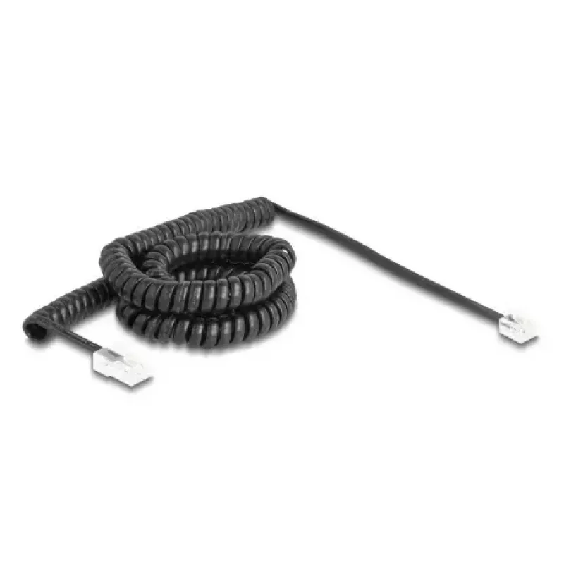 DeLOCK telephone cable 5 m Black 88481 RJ-11 RJ-45