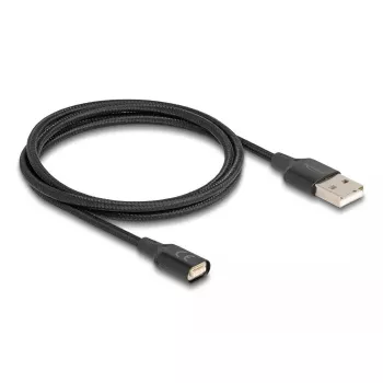 DeLOCK 88167 USB 2.0 Type-A to Magnet Interface Cable 1m Black