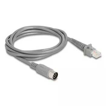 Networking cable DeLOCK 90167 RJ-50 8-pin terminal block 2 m Grey