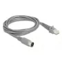 Networking cable DeLOCK 90167 RJ-50 8-pin terminal block 2 m Grey