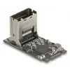 DELOCK internal M.2 to Mini-SAS adapter card 64260, M.2 host, Mini-SAS output, JMicron JMB585, black, LED