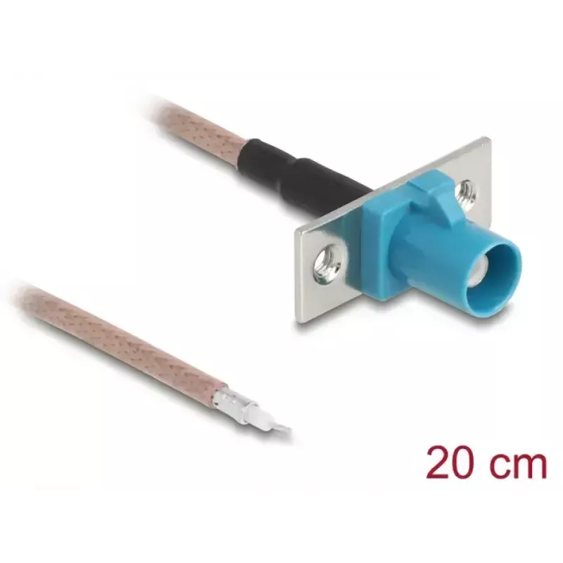 Coaxial cable DELOCK 90726 RG-316/U 0.2 m with FAKRA Z connector
