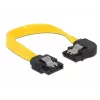 SATA Cable DeLOCK 83957 0.1 m 7-pin Black Yellow