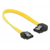SATA Cable DeLOCK 83958 0.2m SATA 7-pin Black Yellow