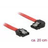 SATA cable DeLOCK 83962 0.2 m SATA 7-pin Red