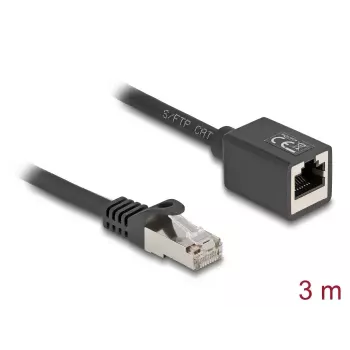 Networking cable DeLOCK 90317 RJ-45 Cat6a 3 m Black