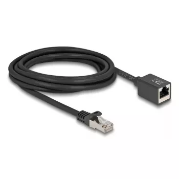 Networking cable DeLOCK 90317 RJ-45 Cat6a 3 m Black