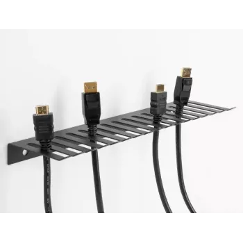 Cable holder DeLOCK 325 x 90 mm black