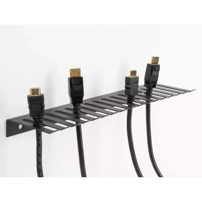 Cable holder DeLOCK 325 x 90 mm black