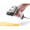 DeLOCK USB Barcode Scanner 1D Laser Light Grey Handheld Wired RJ-50