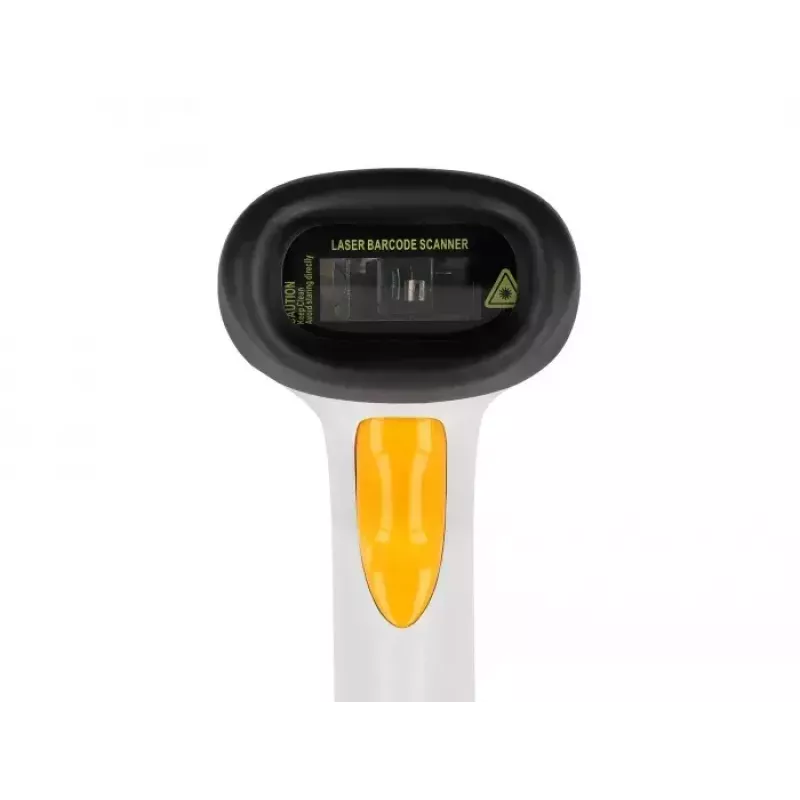 DeLOCK USB Barcode Scanner 1D Laser Light Grey Handheld Wired RJ-50