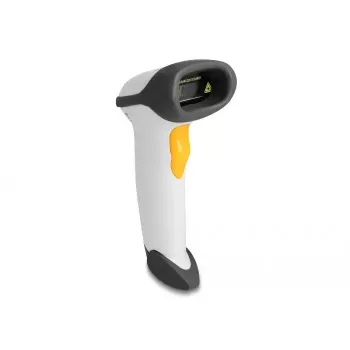 DeLOCK USB Barcode Scanner 1D Laser Light Grey Handheld Wired RJ-50