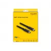 DeLOCK USB4 40 Gbps Coaxial Cable 1.2 m USB PD 3.1 240 W