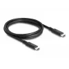 DeLOCK USB4 40 Gbps Coaxial Cable 1.2 m USB PD 3.1 240 W