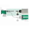 Cable DeLOCK 0.75m SFF-8643/U.2 SFF-8639+SATA