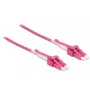 Fibre optic cable DeLOCK 85135 5m LC Pink
