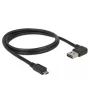 USB Cable DeLOCK 85165 USB 2.0 1m USB A Micro-USB B Black