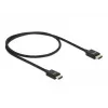 HDMI Cable DeLOCK Coaxial High Speed 48 Gbps 8K 60 Hz 0.5 m