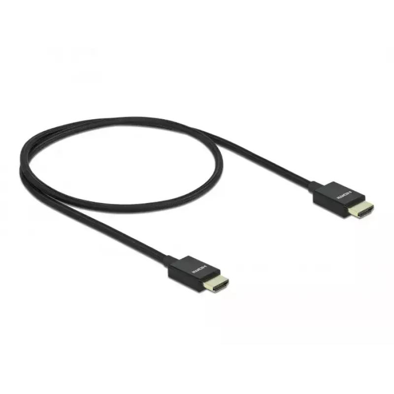 HDMI Cable DeLOCK Coaxial High Speed 48 Gbps 8K 60 Hz 0.5 m