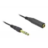 Audio Cable DeLOCK 85938 2m 6.35mm Black