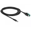 Power Cable DeLOCK 85498 2m PoweredUSB Black