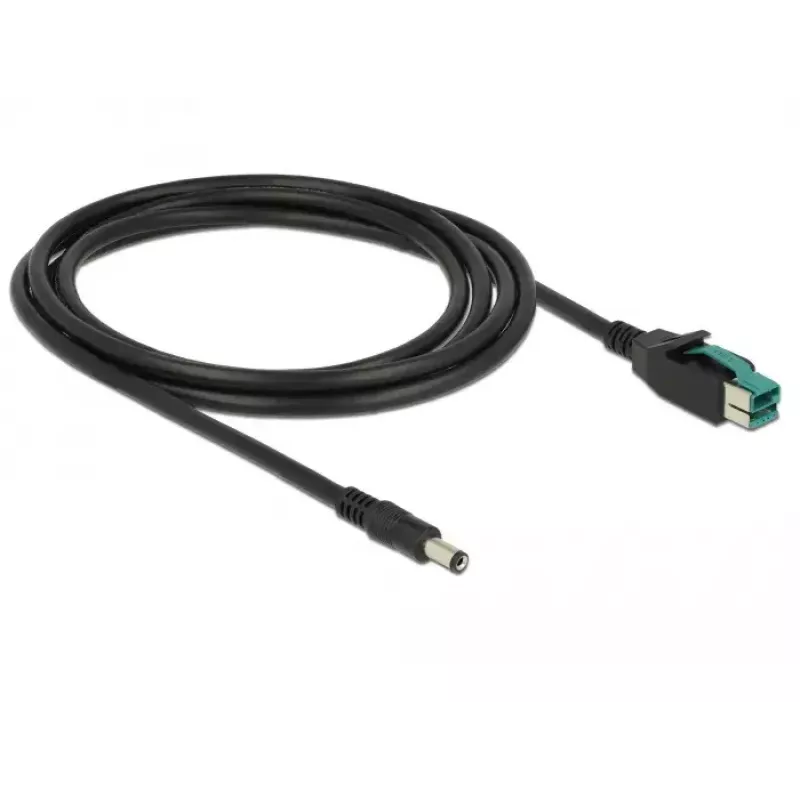 Power Cable DeLOCK 85498 2m PoweredUSB Black