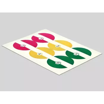Cable Marker DeLOCK 18292 Blue Green Red Yellow