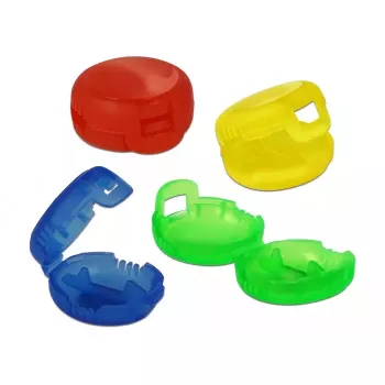 Cable Marker DeLOCK 18292 Blue Green Red Yellow