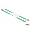 Cable Tie DeLOCK 18808 Steel Green 10 pc(s)