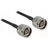 Coaxial Cable LMR195 DeLOCK 90424 10 m Black Grey