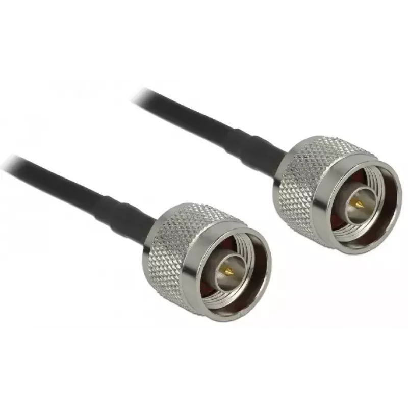 Coaxial Cable LMR195 DeLOCK 90424 10 m Black Grey