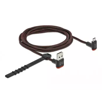 USB Cable DeLOCK EASY-USB 2.0 Type-A to Micro-B Male 2m Black