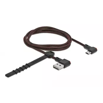 USB Cable DeLOCK EASY-USB 2.0 Type-A to Micro-B Male 1m Black