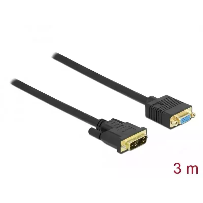 DVI to VGA Cable DeLOCK 86754 3m