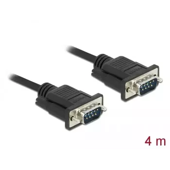 Serial Cable DeLOCK 86618 Black 4 m