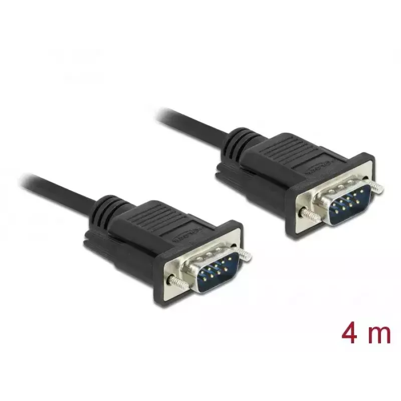 Serial Cable DeLOCK 86618 Black 4 m