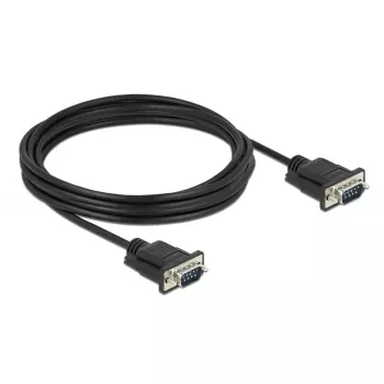 Serial Cable DeLOCK 86618 Black 4 m