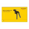 Pliers DELOCK 86772 — metal/plastic construction, grey plastic handles