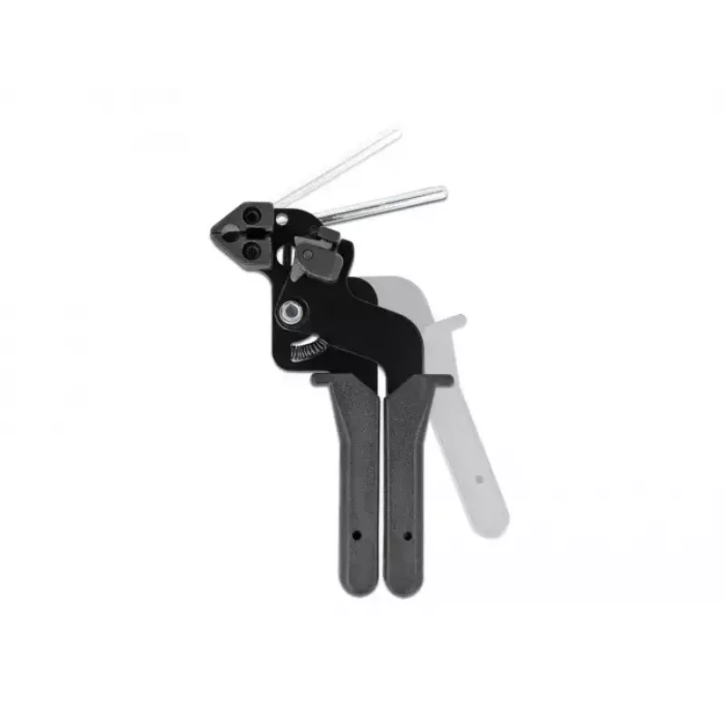 Pliers DELOCK 86772 — metal/plastic construction, grey plastic handles